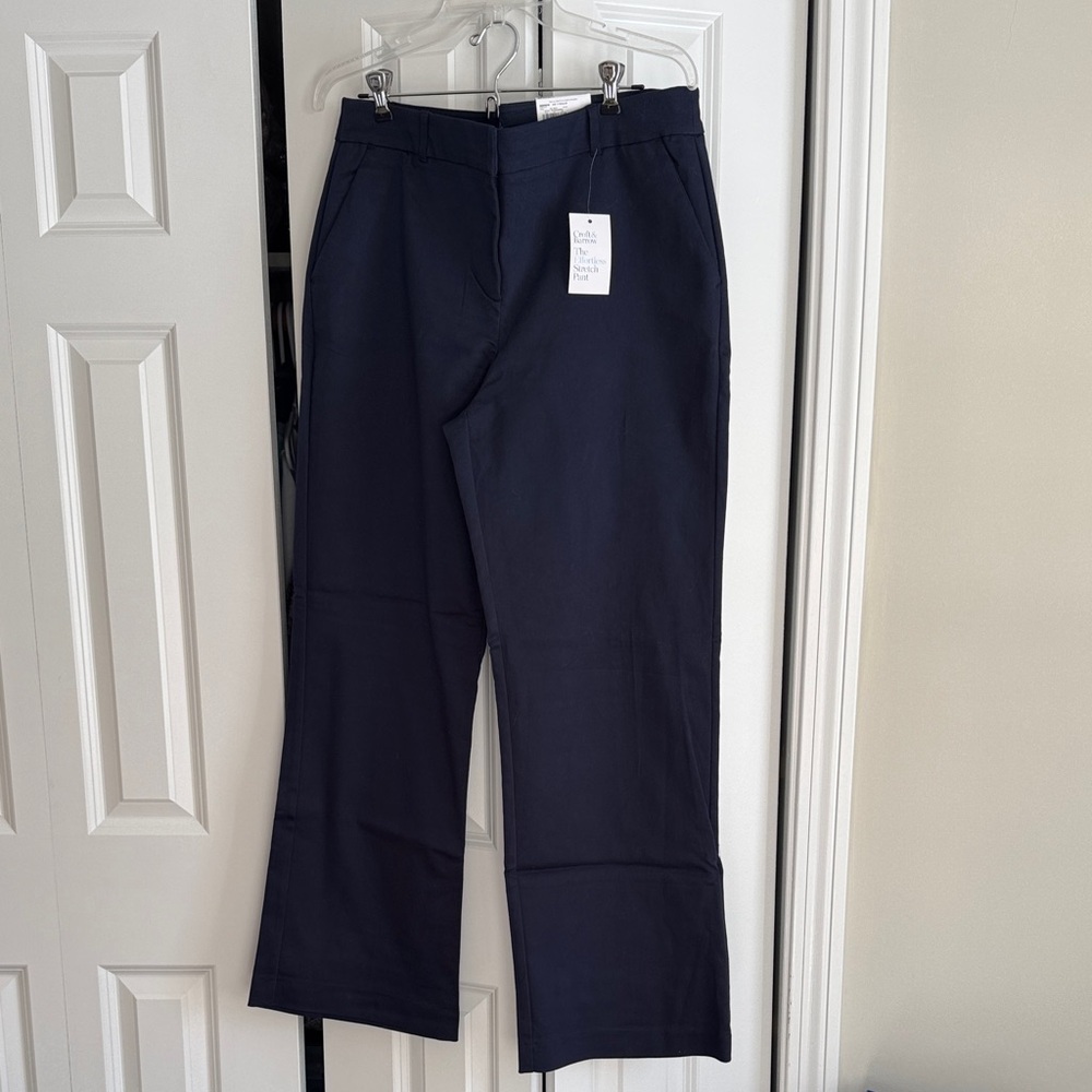 NWT- Croft & Barrow Navy Blue Trousers